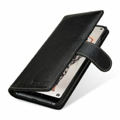 StilGut - Huawei P20 Pro Hülle Talis Mit Kreditkartenfach -StilGut Verkaufs-Shop huawei p20 pro huelle talis mit kreditkartenfach schwarz 02 w