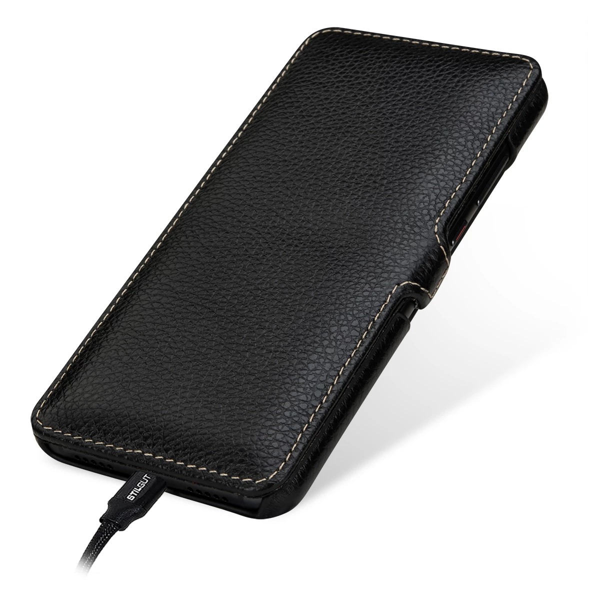 StilGut - Huawei P20 Tasche Book Type Mit Clip 8 StilGut - Huawei P20 Tasche Book Type Mit Clip – Bild 6