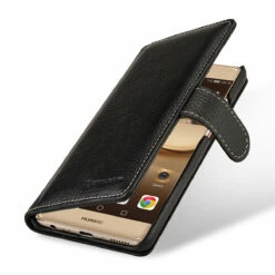 StilGut - Huawei P9 Plus Hülle Talis Mit Kreditkartenfach -StilGut Verkaufs-Shop huawei p9 plus huelle talis mit kreditkartenfach schwarz 02