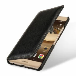 StilGut - Huawei P9 Plus Tasche Book Type Mit Clip -StilGut Verkaufs-Shop huawei p9 plus tasche book type mit clip schwarz 01