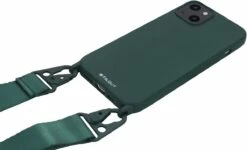 StilGut - Handykette Für IPhone 13 -StilGut Verkaufs-Shop iphone 13 lanyard case dark green 03