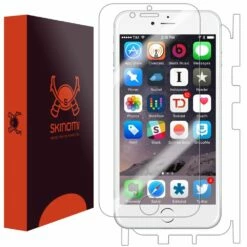 Skinomi - Displayschutzfolie Für IPhone 6 (2er Pack) TechSkin Für Vorder- Und Rückseite