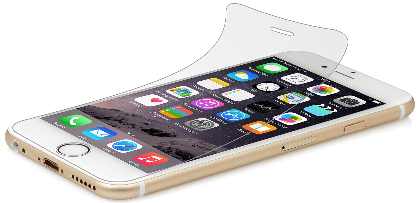 StilGut - Displayschutzfolie Für IPhone 6 Plus & 6s Plus (2er Pack) 4 StilGut - Displayschutzfolie Für IPhone 6 Plus & 6s Plus (2er Pack) – Bild 2