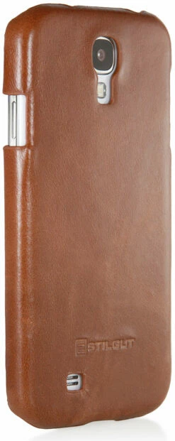 StilGut - Cover Aus Leder Für Samsung Galaxy S4 -StilGut Verkaufs-Shop ledercover galaxy s4 cognac 02