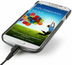 StilGut - Cover Aus Leder Für Samsung Galaxy S4 -StilGut Verkaufs-Shop ledercover galaxy s4 schwarz 03