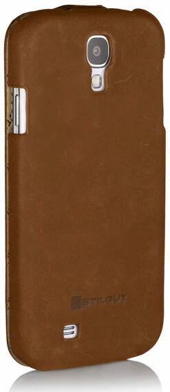 StilGut - UltraSlim Case Für Samsung Galaxy S4 I9500 & I9505 Old Style -StilGut Verkaufs-Shop ledertasche samsung s4 braun 05