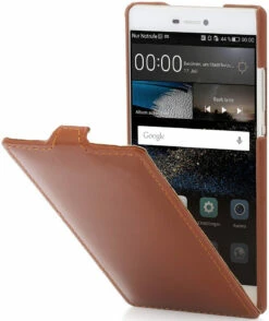 StilGut - Handyhülle Für Huawei P8 "UltraSlim" Aus Leder -StilGut Verkaufs-Shop p8 case us cog 01 1 1