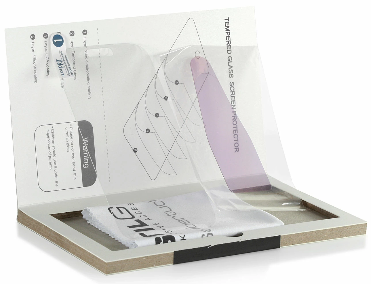 StilGut - Displayschutzfolie "Panzerglas" Für Samsung Galaxy S4 5 StilGut - Displayschutzfolie "Panzerglas" Für Samsung Galaxy S4 – Bild 3