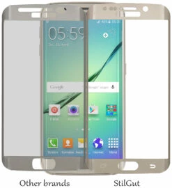 StilGut - Panzerglas Samsung Galaxy S6 Edge -StilGut Verkaufs-Shop panzerglas samsung galaxy s6 edge stilgut gold 07