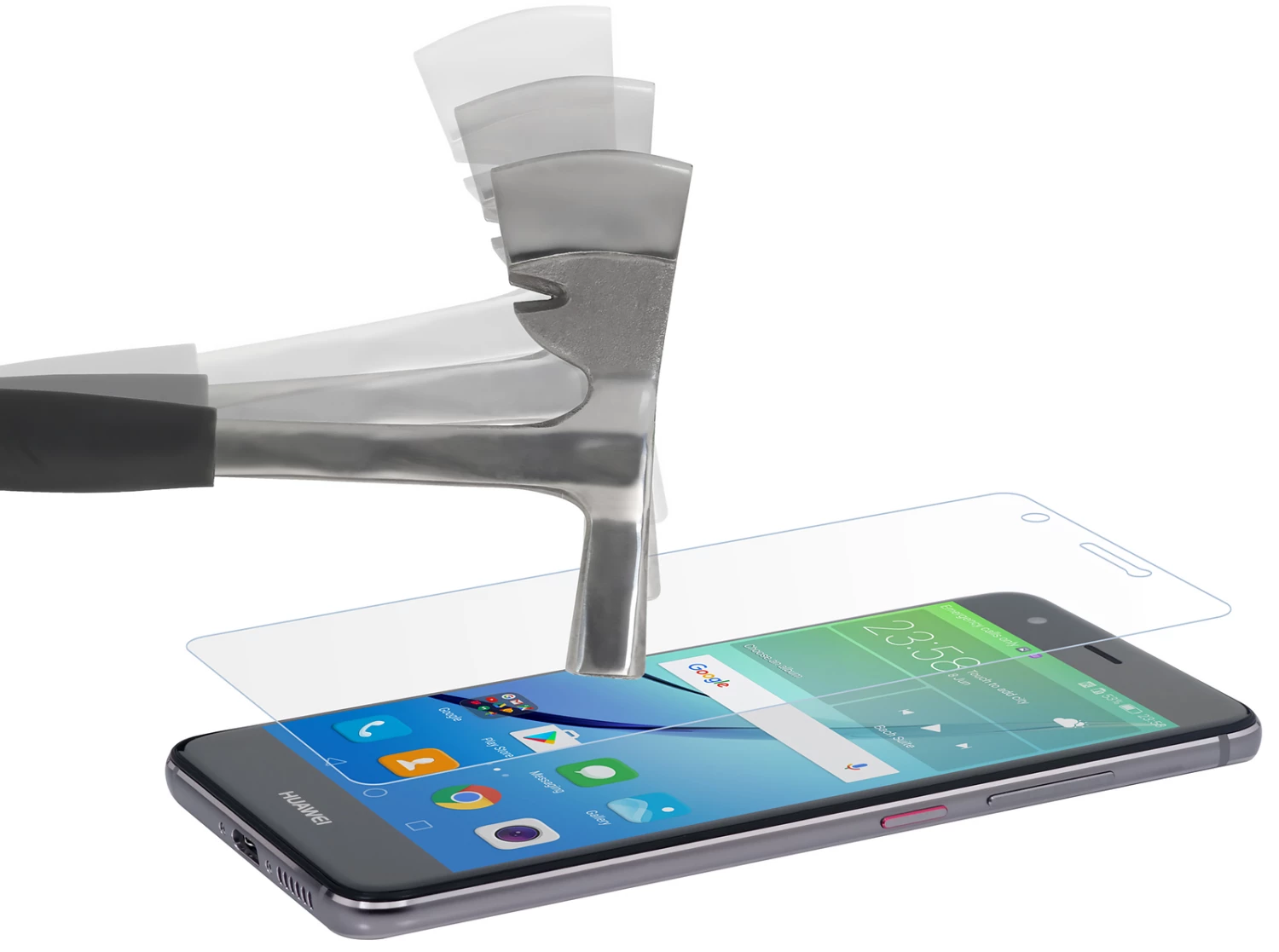 StilGut - Panzerglas Huawei Nova (2er Pack) 4 StilGut - Panzerglas Huawei Nova (2er Pack) – Bild 2