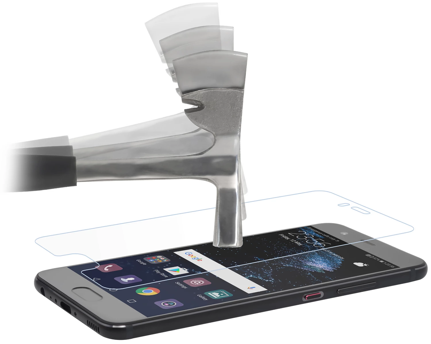 StilGut - Panzerglas Huawei P10 (2er Pack) 4 StilGut - Panzerglas Huawei P10 (2er Pack) – Bild 2