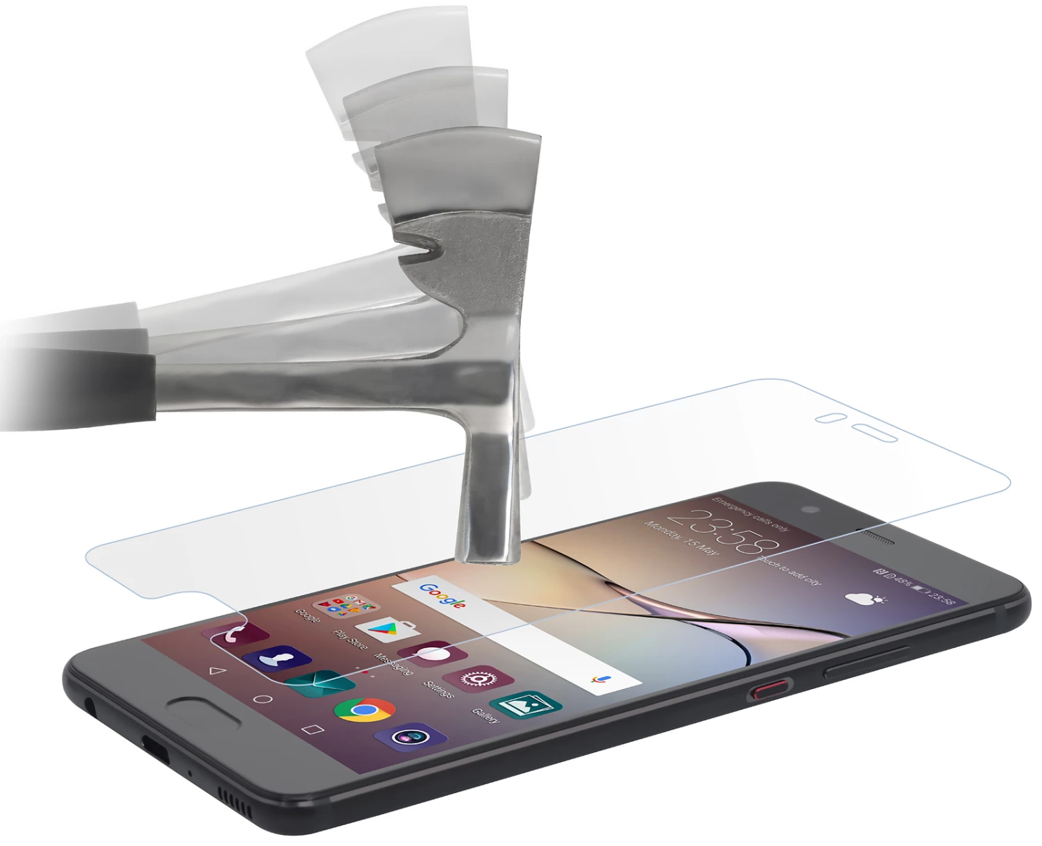 StilGut - Panzerglas Huawei P10 Plus (2er Pack) 4 StilGut - Panzerglas Huawei P10 Plus (2er Pack) – Bild 2