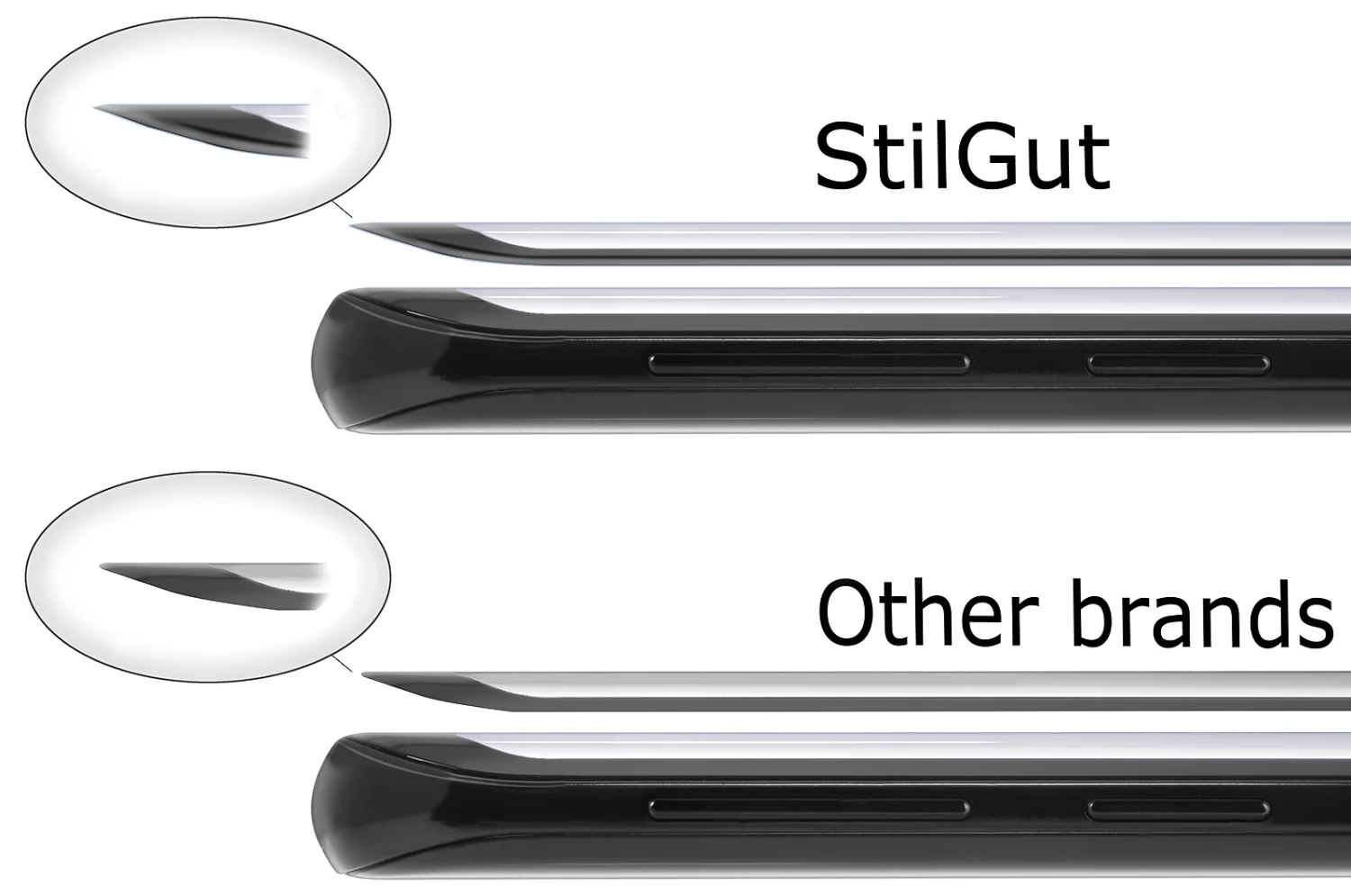 StilGut - Panzerglas Samsung Galaxy S9 Edge To Edge 6 StilGut - Panzerglas Samsung Galaxy S9 Edge To Edge – Bild 4