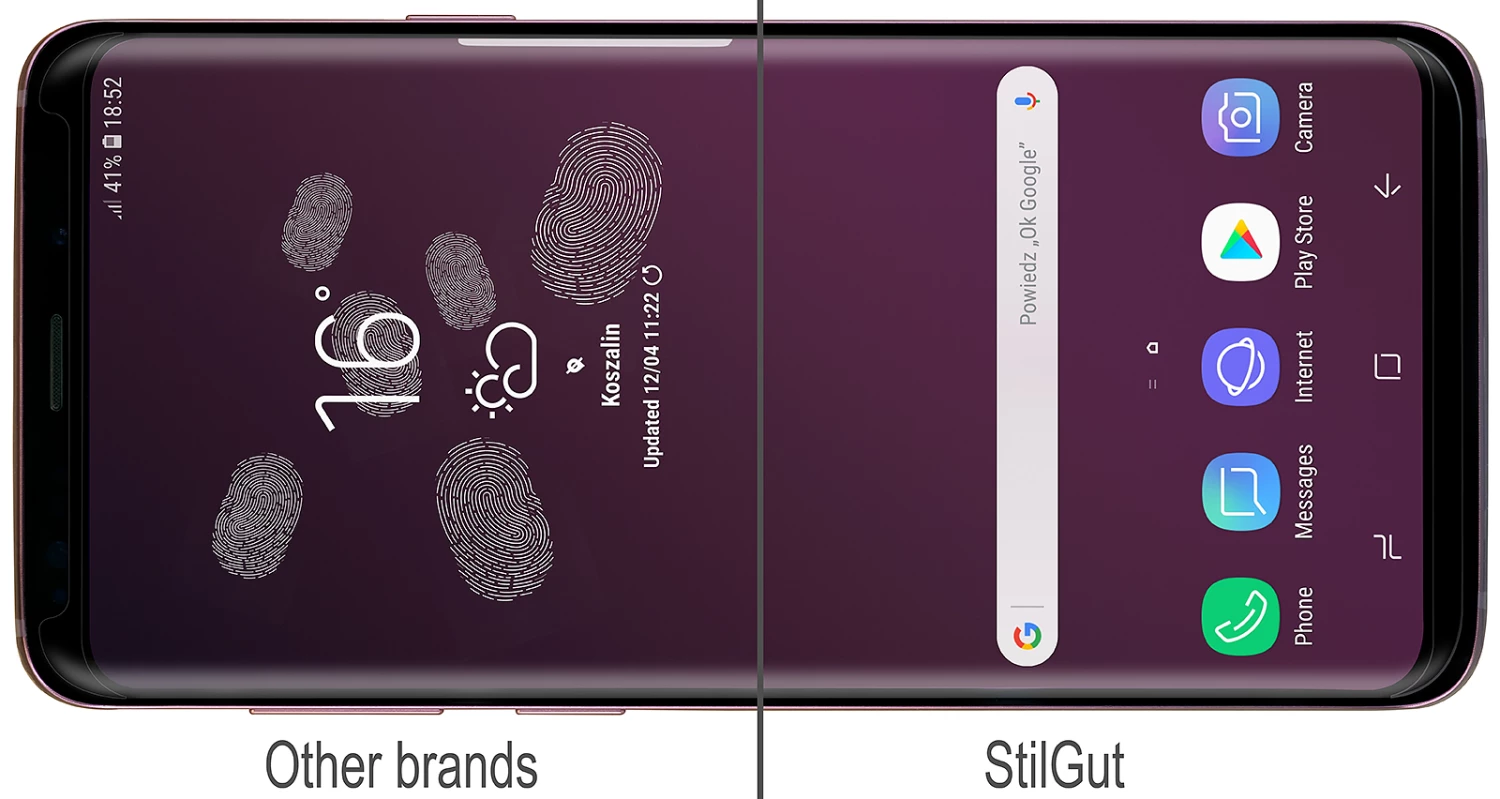 StilGut - Panzerglas Samsung Galaxy S9+ 7 StilGut - Panzerglas Samsung Galaxy S9+ – Bild 5