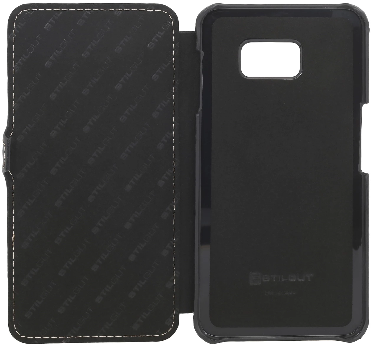 StilGut - Handyhülle Für Galaxy S6 Edge+ Book Type Mit Clip 12 StilGut - Handyhülle Für Galaxy S6 Edge+ Book Type Mit Clip – Bild 10