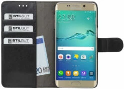 StilGut - Galaxy S6 Edge+ Hülle "Talis" Mit Kreditkartenfach