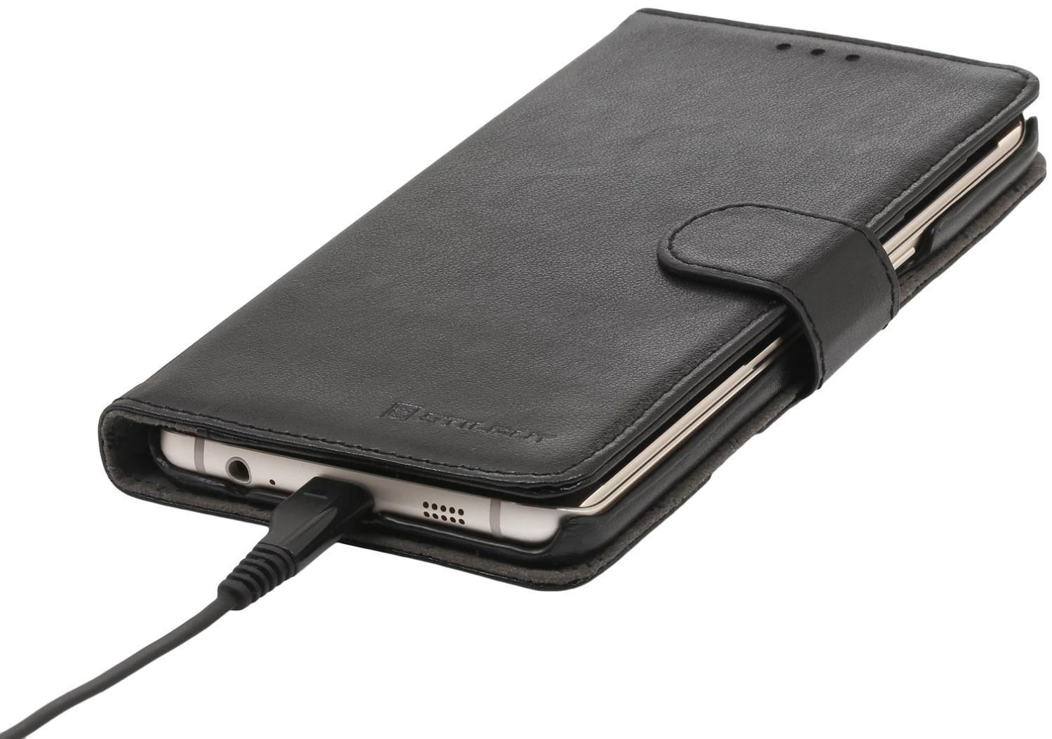 StilGut - Galaxy S6 Edge+ Hülle "Talis" Mit Kreditkartenfach 5 StilGut - Galaxy S6 Edge+ Hülle "Talis" Mit Kreditkartenfach – Bild 3