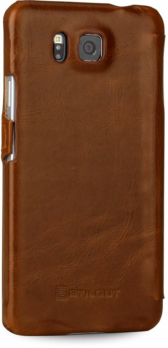 StilGut - Handyhülle Für Samsung Galaxy Alpha "Book Type" Mit Clip 7 StilGut - Handyhülle Für Samsung Galaxy Alpha "Book Type" Mit Clip – Bild 5