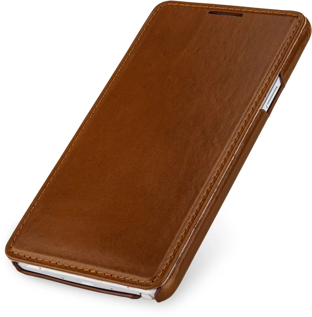 StilGut - Handyhülle Für Galaxy Note 4 "Book Type" Aus Leder 8 StilGut - Handyhülle Für Galaxy Note 4 "Book Type" Aus Leder – Bild 6