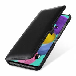 StilGut - Samsung Galaxy A51 Tasche Book Type Mit Clip -StilGut Verkaufs-Shop samsung galaxy a51 book case clip black nappa td 01