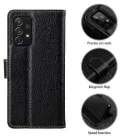 StilGut - Samsung Galaxy A52 Flip Cover Talis Mit Kartenfach 14 StilGut - Samsung Galaxy A52 Flip Cover Talis Mit Kartenfach -StilGut Verkaufs-Shop samsung galaxy a52 wallet case talis black 03