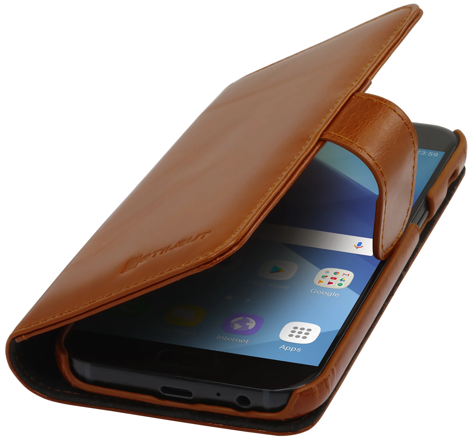 StilGut - Samsung Galaxy A5 (2017) Hülle Talis Mit Kreditkartenfach 4 StilGut - Samsung Galaxy A5 (2017) Hülle Talis Mit Kreditkartenfach – Bild 2