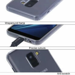 StilGut - Samsung Galaxy A8 (2018) Cover -StilGut Verkaufs-Shop samsung galaxy a8 2018 cover tpu transparent 7