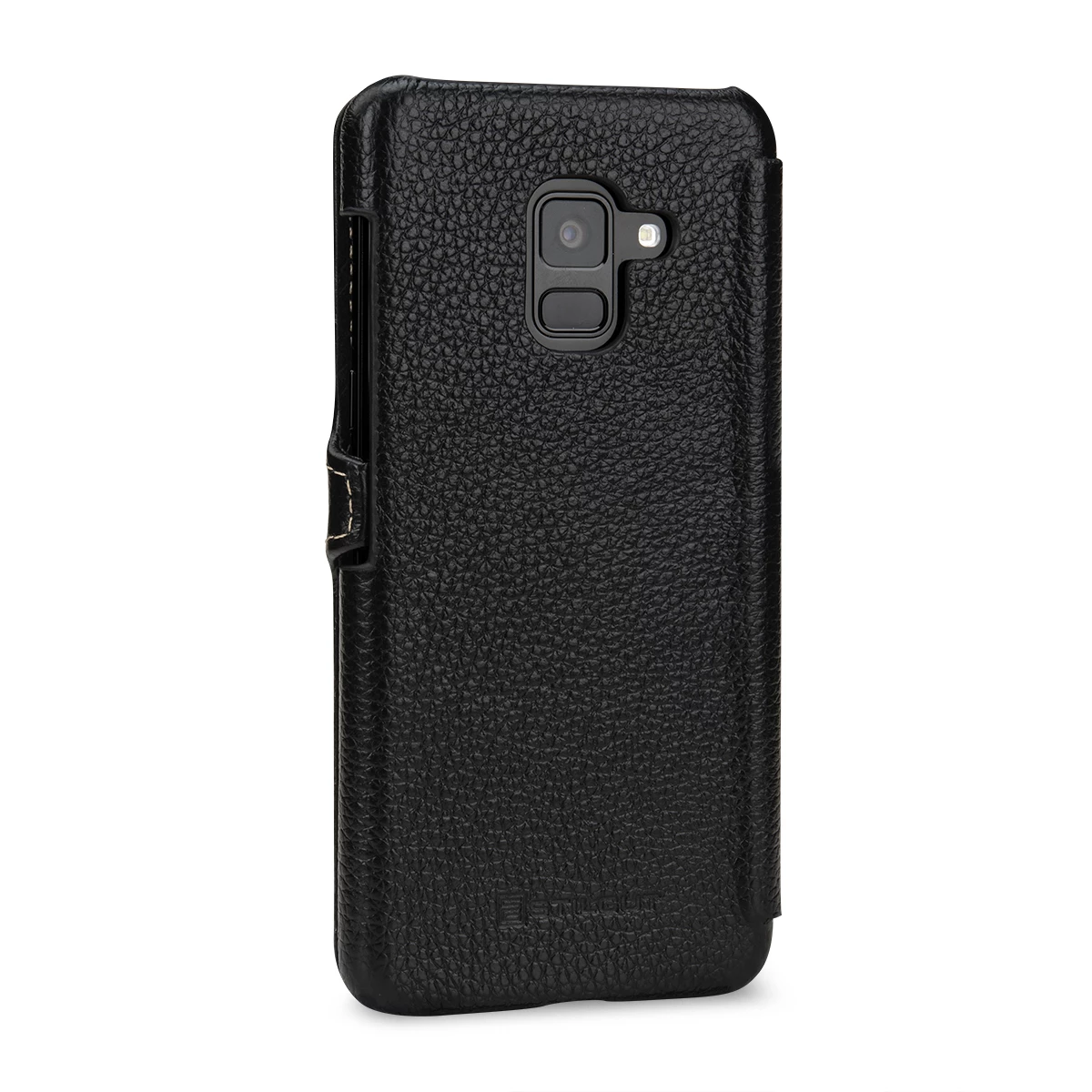 StilGut - Samsung Galaxy A8 (2018) Tasche Book Type Mit Clip 7 StilGut - Samsung Galaxy A8 (2018) Tasche Book Type Mit Clip – Bild 5