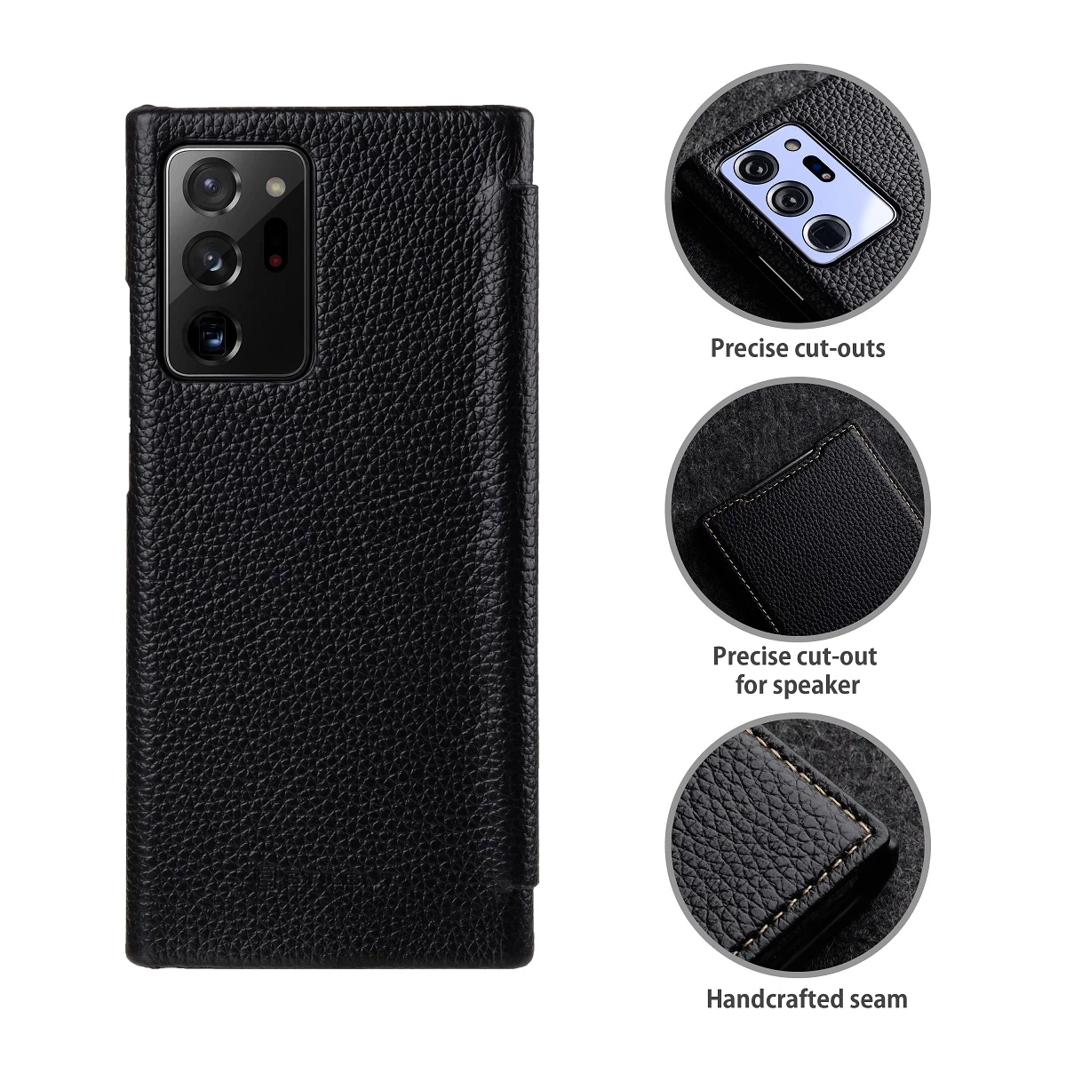 StilGut - Samsung Galaxy Note 20 Ultra Case Book Type 4 StilGut - Samsung Galaxy Note 20 Ultra Case Book Type – Bild 2