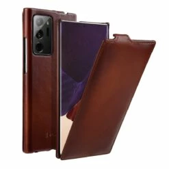StilGut - Samsung Galaxy Note 20 Ultra Hülle UltraSlim -StilGut Verkaufs-Shop samsung galaxy note 20 ultra flip case ultraslim brown 02