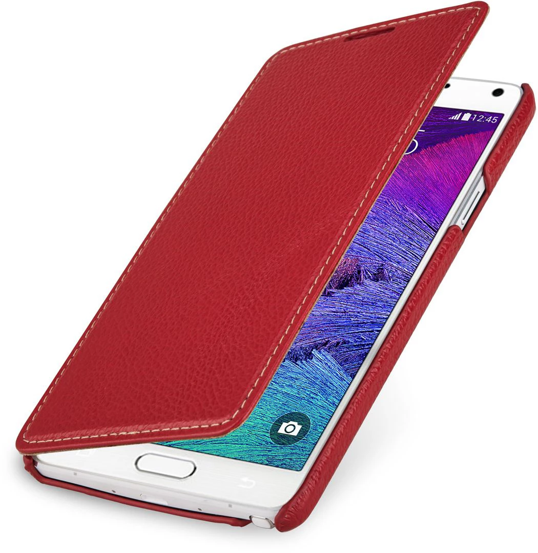 StilGut - Handyhülle Für Galaxy Note 4 "Book Type" Aus Leder 16 StilGut - Handyhülle Für Galaxy Note 4 "Book Type" Aus Leder – Bild 14