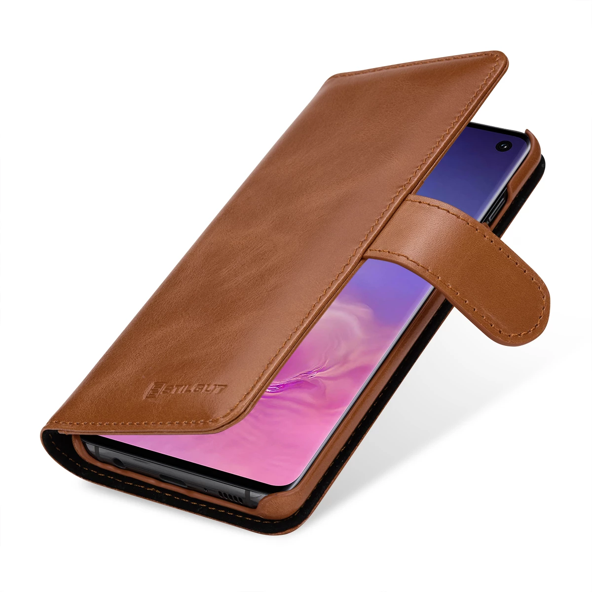 StilGut - Samsung Galaxy S10 Hülle Talis Mit Kartenfach 4 StilGut - Samsung Galaxy S10 Hülle Talis Mit Kartenfach – Bild 2