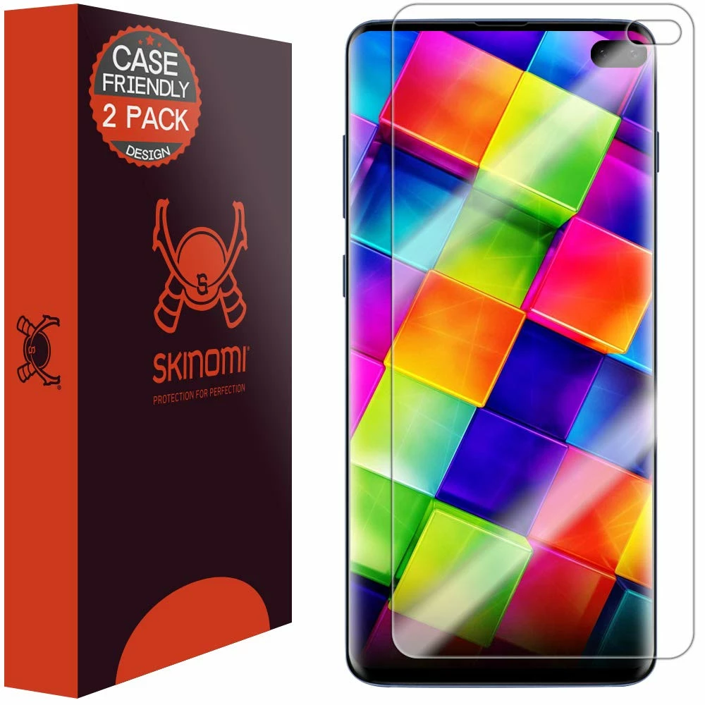 Skinomi - Samsung Galaxy S10 Plus Displayschutzfolie (2er Pack) 3 Skinomi - Samsung Galaxy S10 Plus Displayschutzfolie (2er Pack)