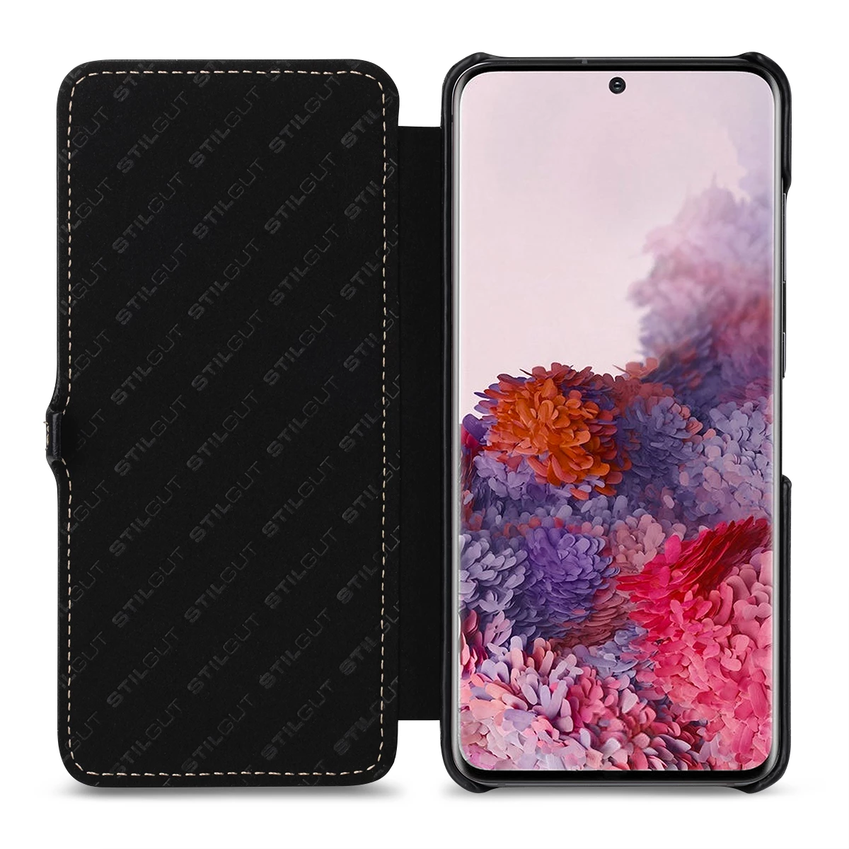 StilGut - Samsung Galaxy S20 Tasche Book Type Mit Clip 4 StilGut - Samsung Galaxy S20 Tasche Book Type Mit Clip – Bild 2