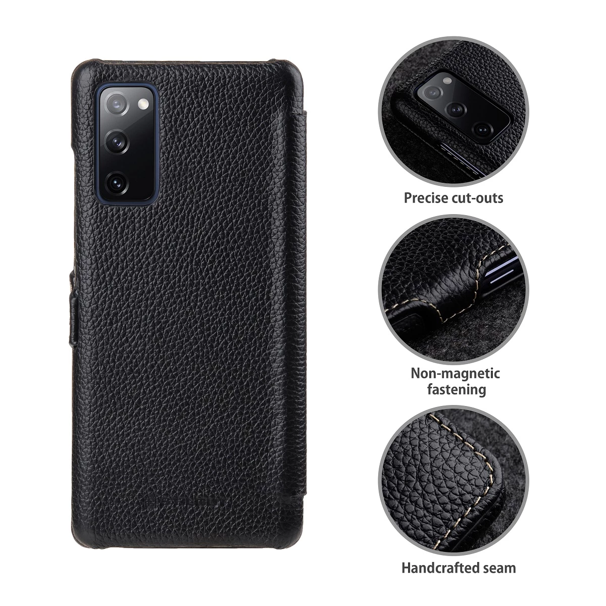 StilGut - Samsung Galaxy S20 FE Tasche Book Type Mit Clip 4 StilGut - Samsung Galaxy S20 FE Tasche Book Type Mit Clip – Bild 2