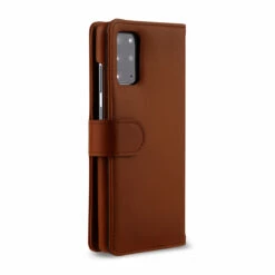StilGut - Samsung Galaxy S20 Plus Flip Cover Talis Mit Kartenfach -StilGut Verkaufs-Shop samsung galaxy s20 plus wallet case brown td 05