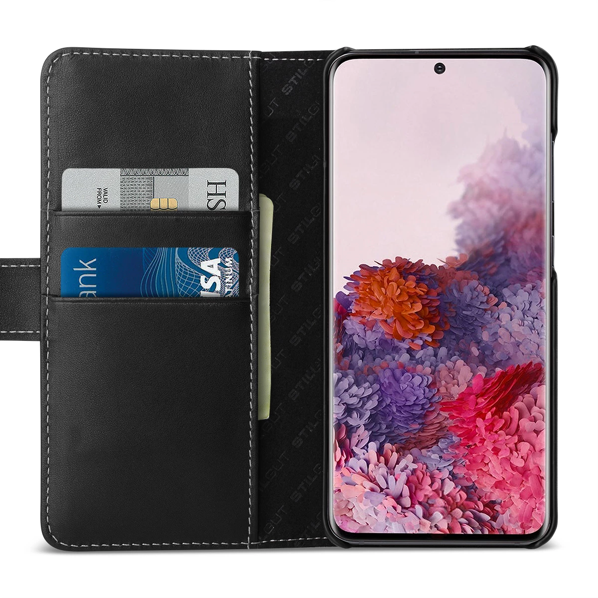 StilGut - Samsung Galaxy S20 Flip Cover Talis Mit Kartenfach 9 StilGut - Samsung Galaxy S20 Flip Cover Talis Mit Kartenfach – Bild 7