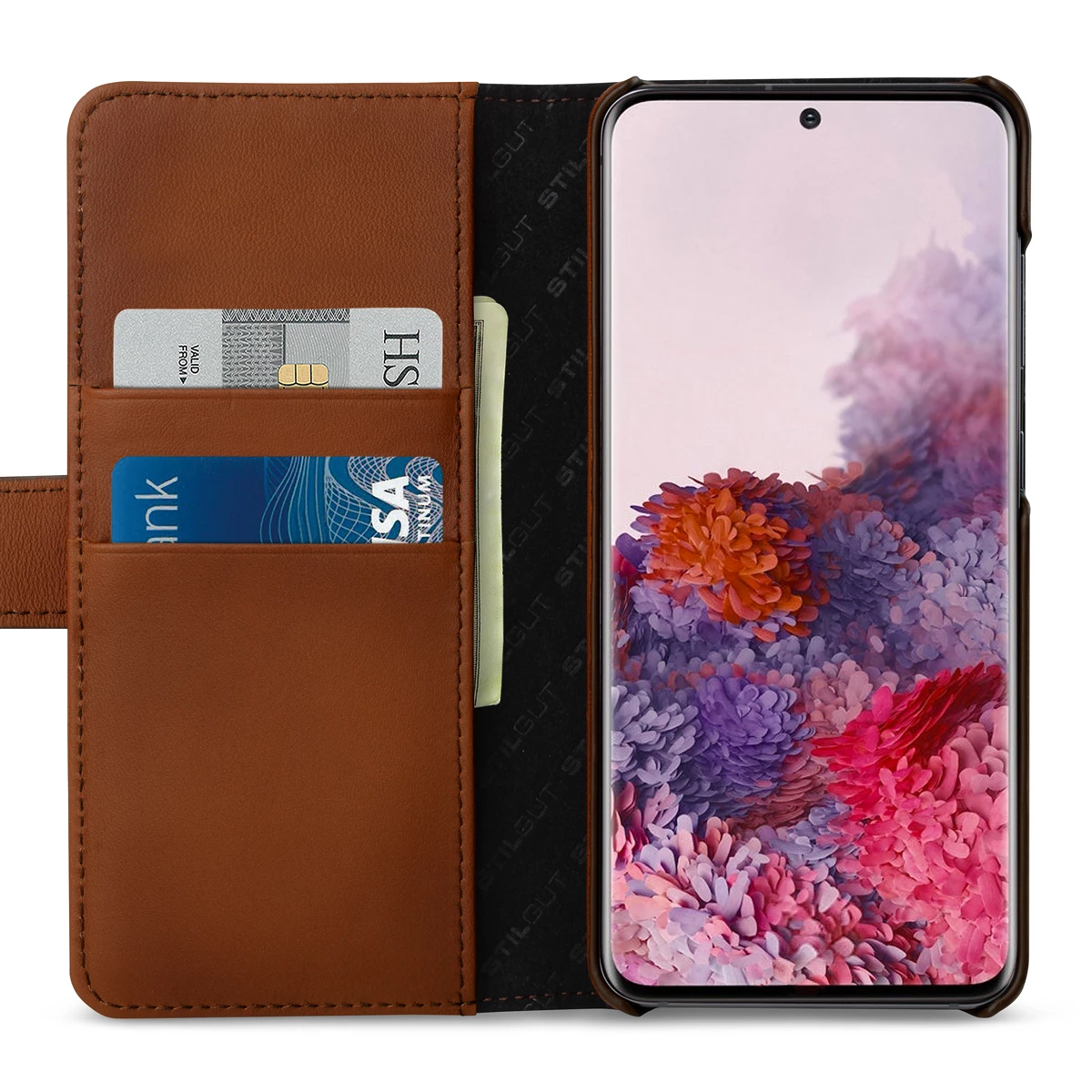 StilGut - Samsung Galaxy S20 Flip Cover Talis Mit Kartenfach 10 StilGut - Samsung Galaxy S20 Flip Cover Talis Mit Kartenfach – Bild 8