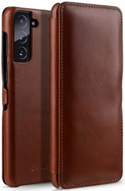 StilGut - Samsung Galaxy S21 Plus Tasche Book Type Mit Clip 24 StilGut - Samsung Galaxy S21 Plus Tasche Book Type Mit Clip -StilGut Verkaufs-Shop samsung galaxy s21 plus book case clip brown 01