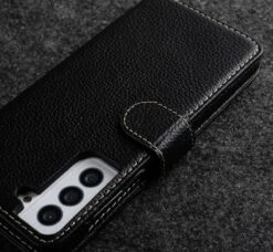 StilGut - Samsung Galaxy S21 Plus Flip Cover Talis Mit Kartenfach -StilGut Verkaufs-Shop samsung galaxy s21 plus wallet case talis black 07