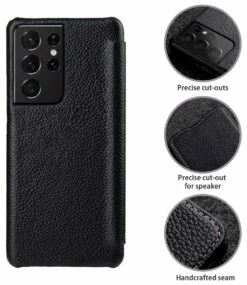 StilGut - Samsung Galaxy S21 Ultra Case Book Type 15 StilGut - Samsung Galaxy S21 Ultra Case Book Type -StilGut Verkaufs-Shop samsung galaxy s21 ultra book case black 02