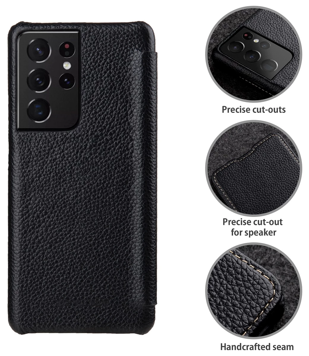 StilGut - Samsung Galaxy S21 Ultra Case Book Type 4 StilGut - Samsung Galaxy S21 Ultra Case Book Type – Bild 2