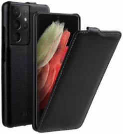 StilGut - Samsung Galaxy S21 Ultra Hülle UltraSlim 23 StilGut - Samsung Galaxy S21 Ultra Hülle UltraSlim -StilGut Verkaufs-Shop samsung galaxy s21 ultra flip case ultraslim black nappa 01