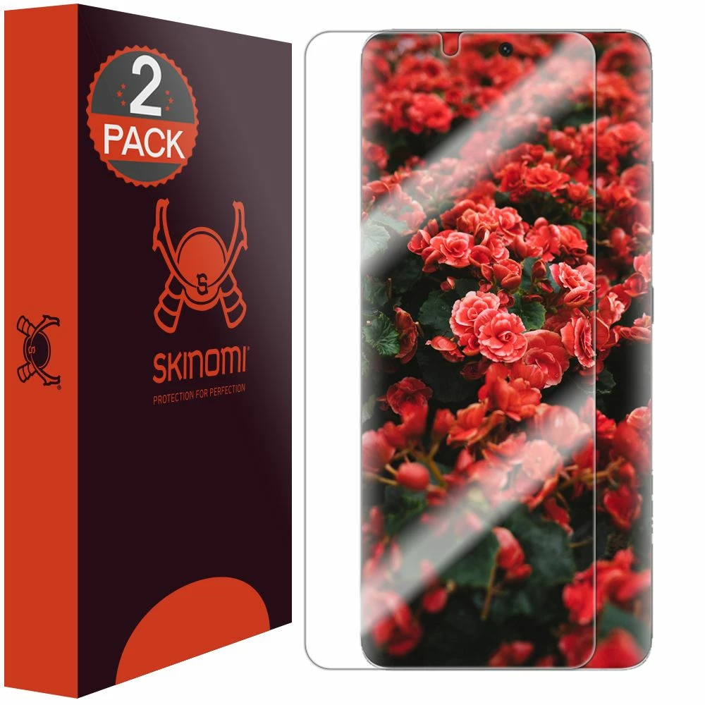 Skinomi - Samsung Galaxy S21 Ultra Displayschutzfolie Edge To Edge