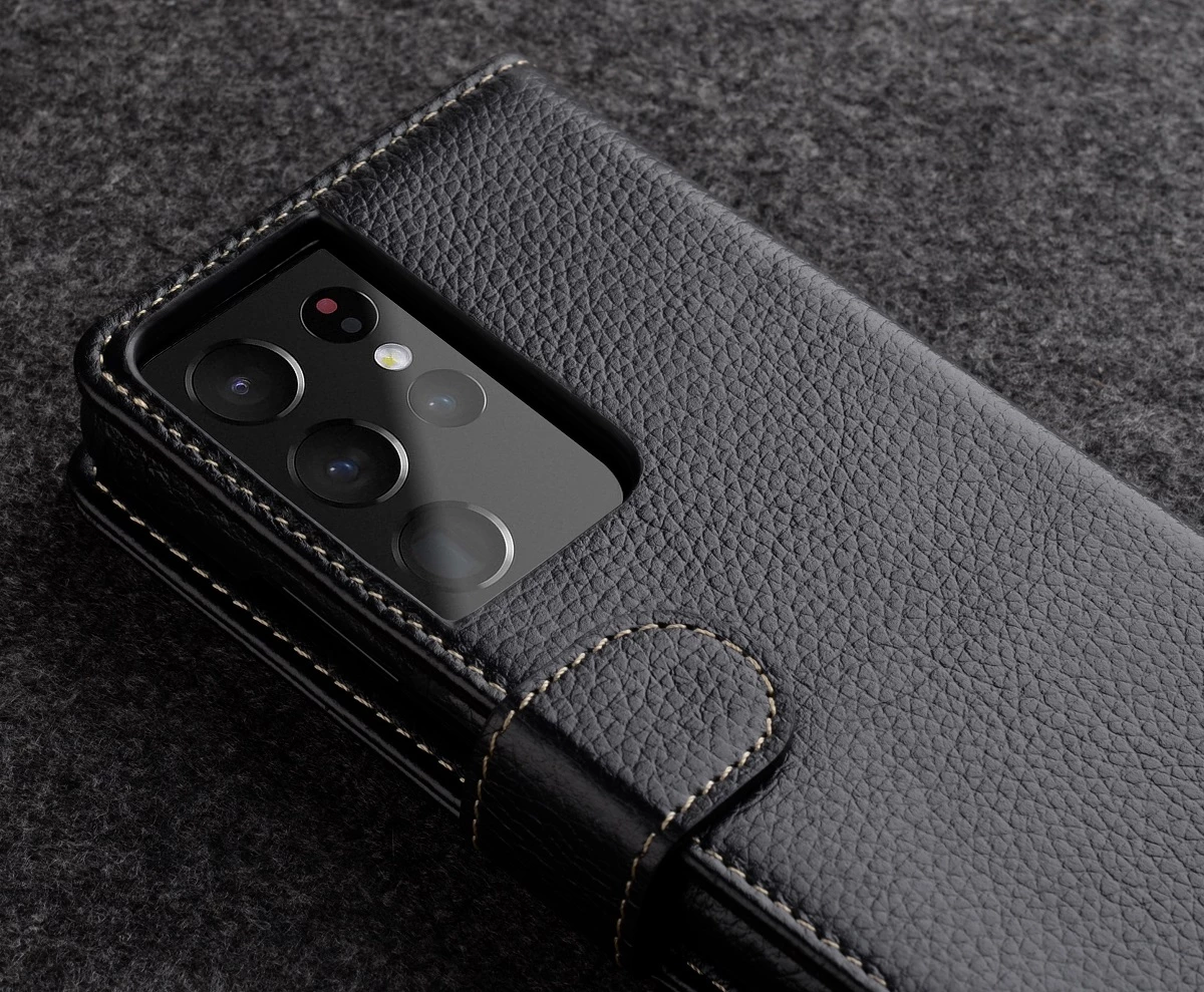 StilGut - Samsung Galaxy S21 Ultra Flip Cover Talis Mit Kartenfach 8 StilGut - Samsung Galaxy S21 Ultra Flip Cover Talis Mit Kartenfach – Bild 6