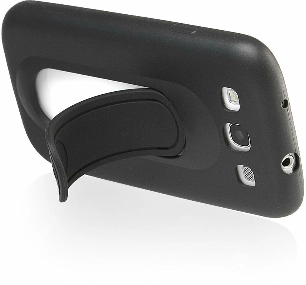 StilGut - Schutzhülle "Easy Stand" Mit Standfunktion Für Galaxy S3 I9300 5 StilGut - Schutzhülle "Easy Stand" Mit Standfunktion Für Galaxy S3 I9300 – Bild 3
