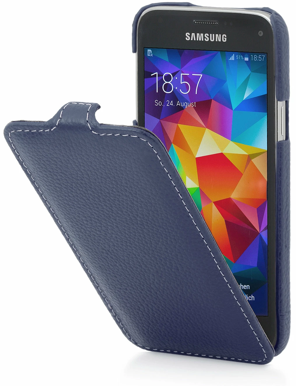 StilGut - UltraSlim Case Für Samsung Galaxy S5 Mini Aus Leder 16 StilGut - UltraSlim Case Für Samsung Galaxy S5 Mini Aus Leder – Bild 14