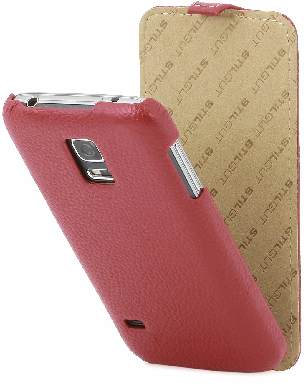 StilGut - UltraSlim Case Für Samsung Galaxy S5 Mini Aus Leder 8 StilGut - UltraSlim Case Für Samsung Galaxy S5 Mini Aus Leder – Bild 6