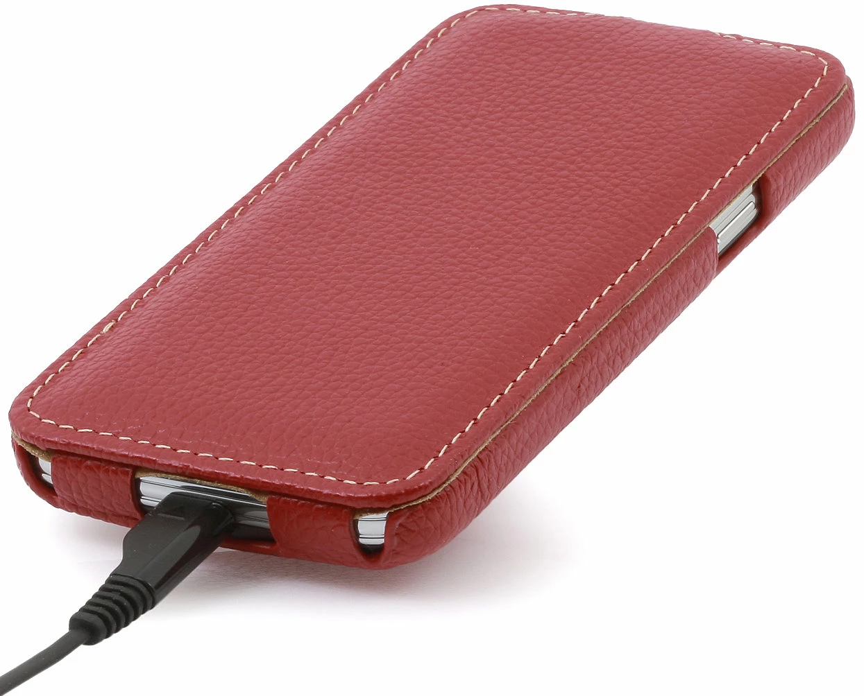 StilGut - UltraSlim Case Für Samsung Galaxy S5 Mini Aus Leder 9 StilGut - UltraSlim Case Für Samsung Galaxy S5 Mini Aus Leder – Bild 7