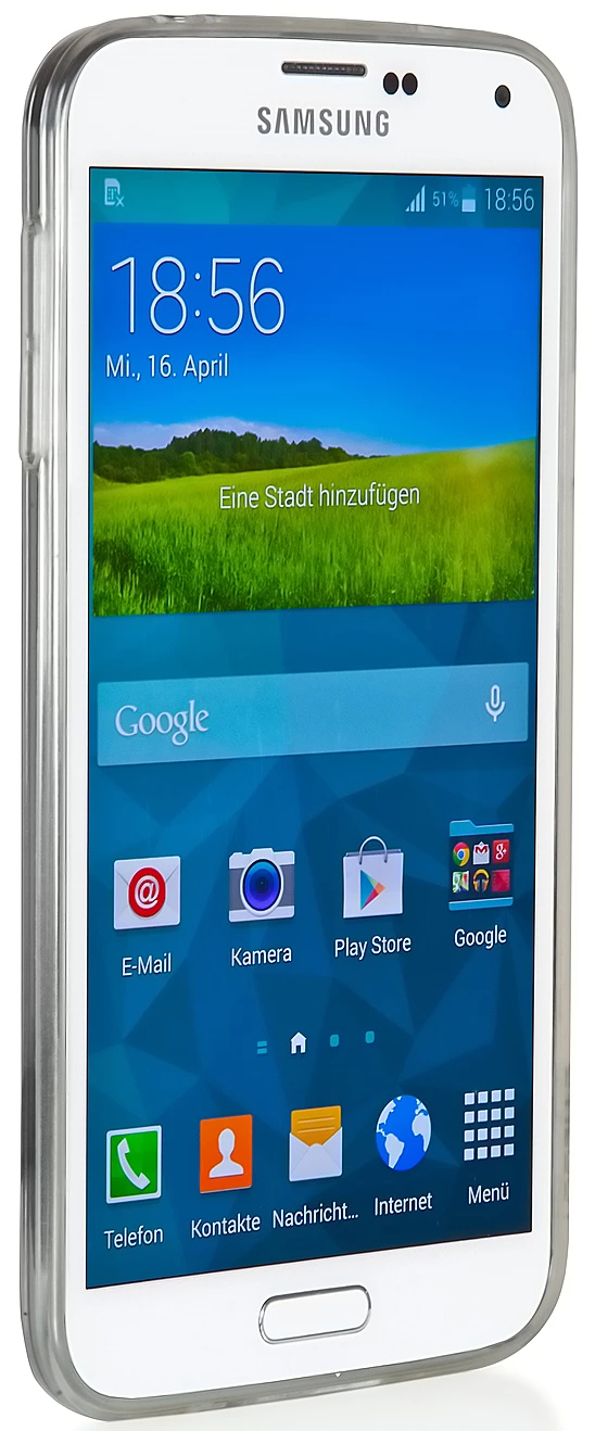 StilGut - Ghost, Transparente Schutzhülle Für Samsung Galaxy S5 6 StilGut - Ghost, Transparente Schutzhülle Für Samsung Galaxy S5 – Bild 4